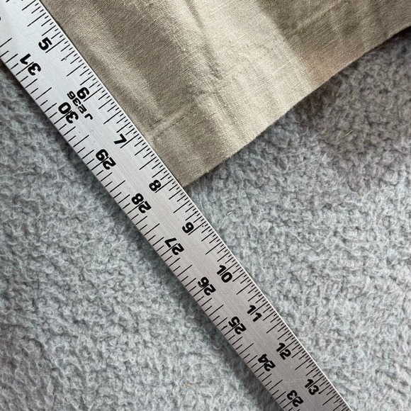 FIELD GEAR Shorts Size 12‎ Vintage Light Tan Shorts Linen Blend New - Picture 11 of 13